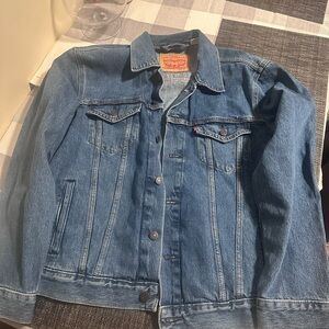 Levi’s denim trucker jacket blue men’s large L